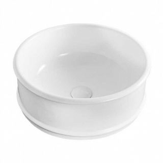 Раковина накладная BelBagno 45см белая BB1383